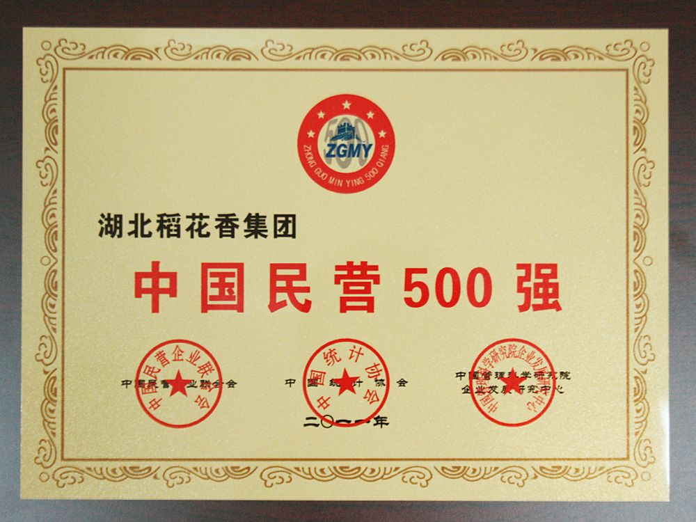 2011年中國民營企業(yè)500強